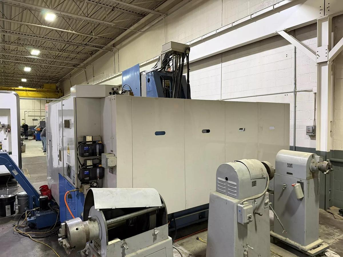 Used 2002 MAZAK VTC-300C 12,000 rpm CNC Vertical Machining Center