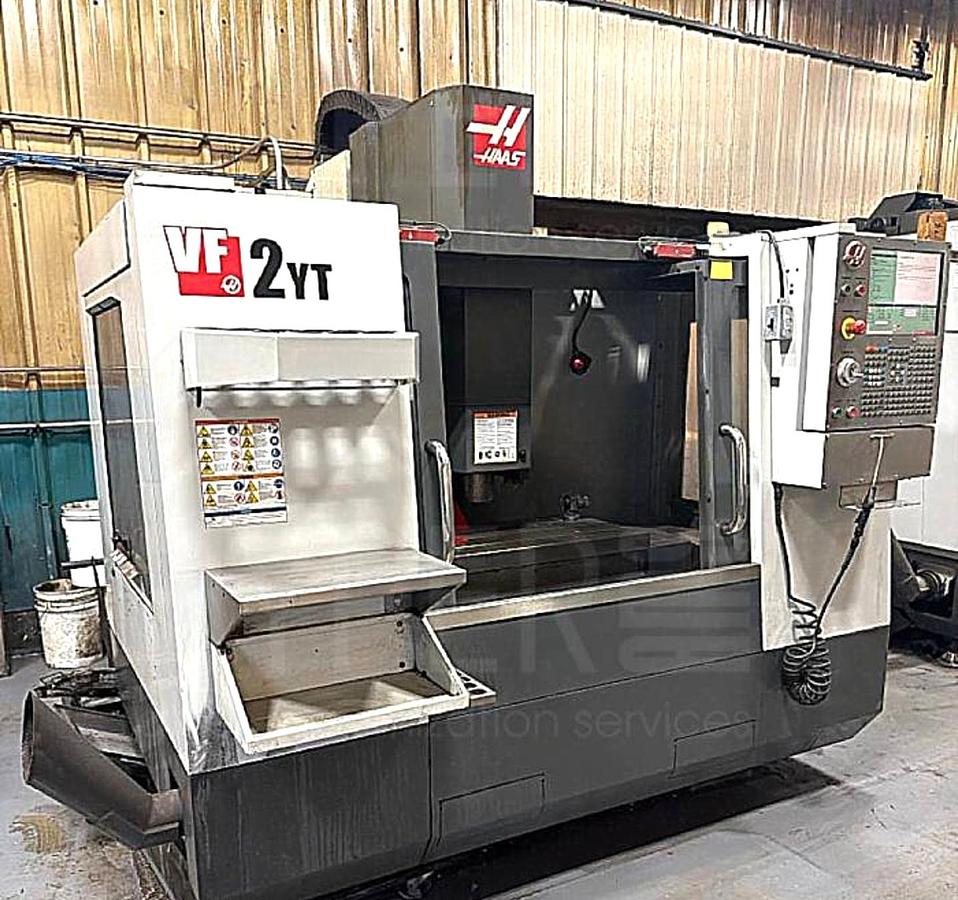 Used 2013 HAAS VF-2YT CNC Vertical Machining Center