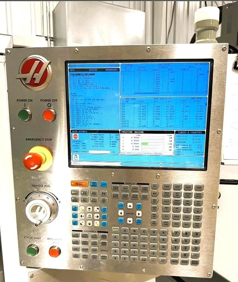 Used 2013 HAAS VF-2SS 5-Axis 12,000 rpm CNC Vertical Machining Center