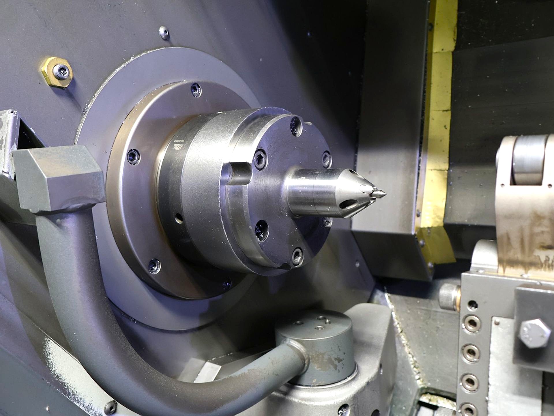 Used 2020 HAAS ST-30 CNC Lathe Steady Rest Tool Presetter and Tailstock