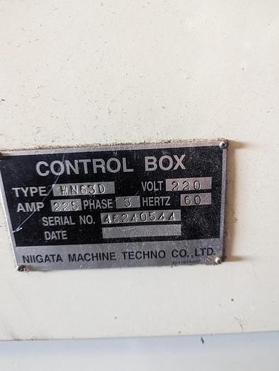 Used 2006 NIIGATA HN-63D CNC HORIZONTAL MACHINING CENTER
