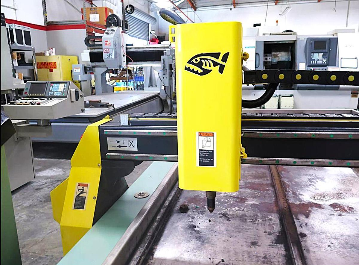Used 2016 PIRANHA MegaFab C510 Hypertherm Powermax 105 5' x 10' CNC Plama Cutting System