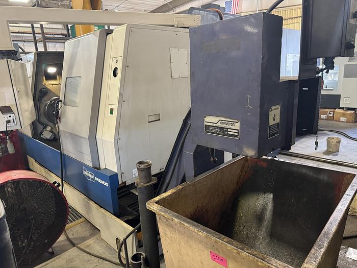 Used 2006 DOOSAN 400B CNC Turning Center with Tailstock