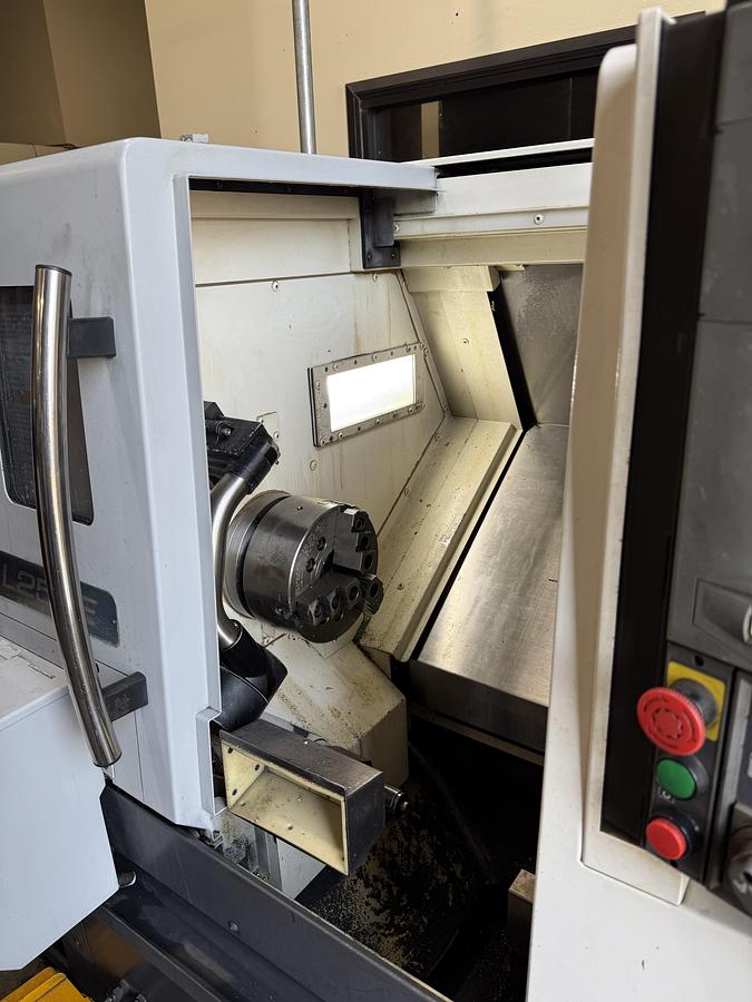 Used 2014 OKUMA GENOS L250E CNC Turning Center