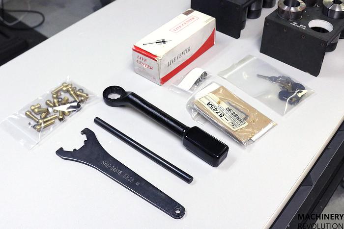 Used 2016 HAAS ST-15 CNC Turning Center With Tailstock / LiveTooling / Tool Pre-Setter