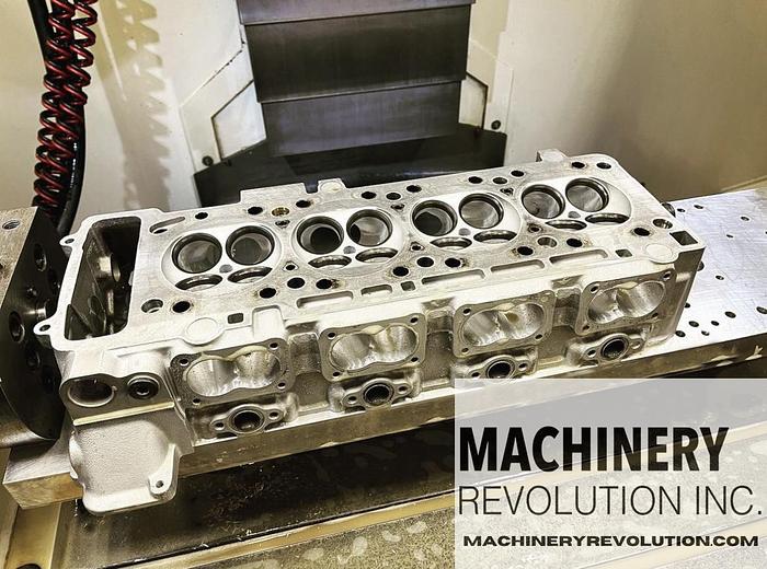 Used 2016 ROTTLER P69AHD 5-AXIS CNC CYLINDER HEAD PORTING MACHINE VERTICAL MACHINING CENTER