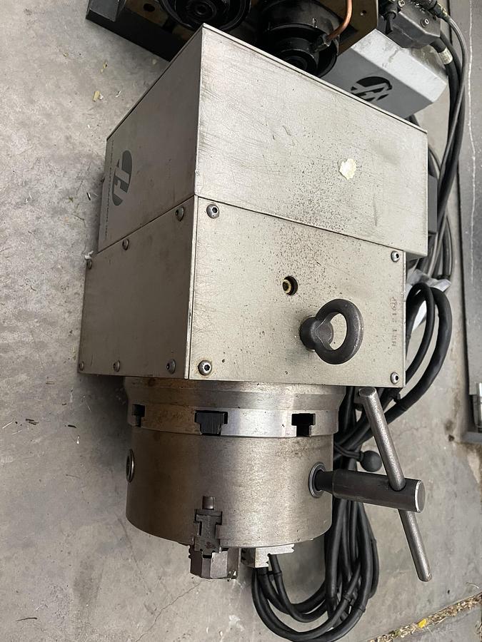 Used HAAS HRT-210B Super High-Speed Rotary w/ 8" 3-Jaw Chuck & 6" Pneumatic Tailstock