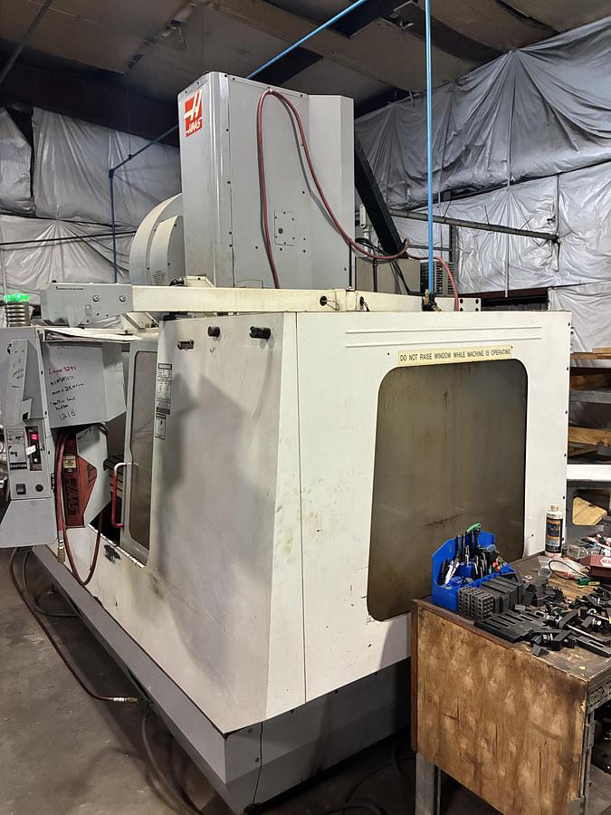 Used 2002 HAAS 2002 HAAS VF-5 Cat-50 XT Vertical Machining Center