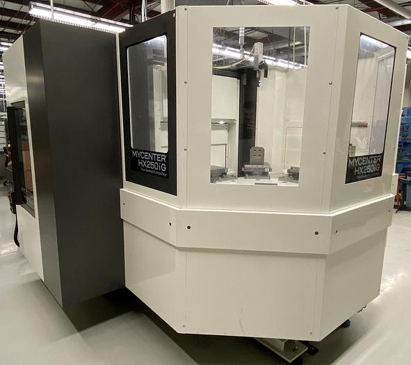 Used 2020 KITAMURA Mycenter HX250IG 4-Axis Horizontal Machining Center With 10 Station Pallet Pool