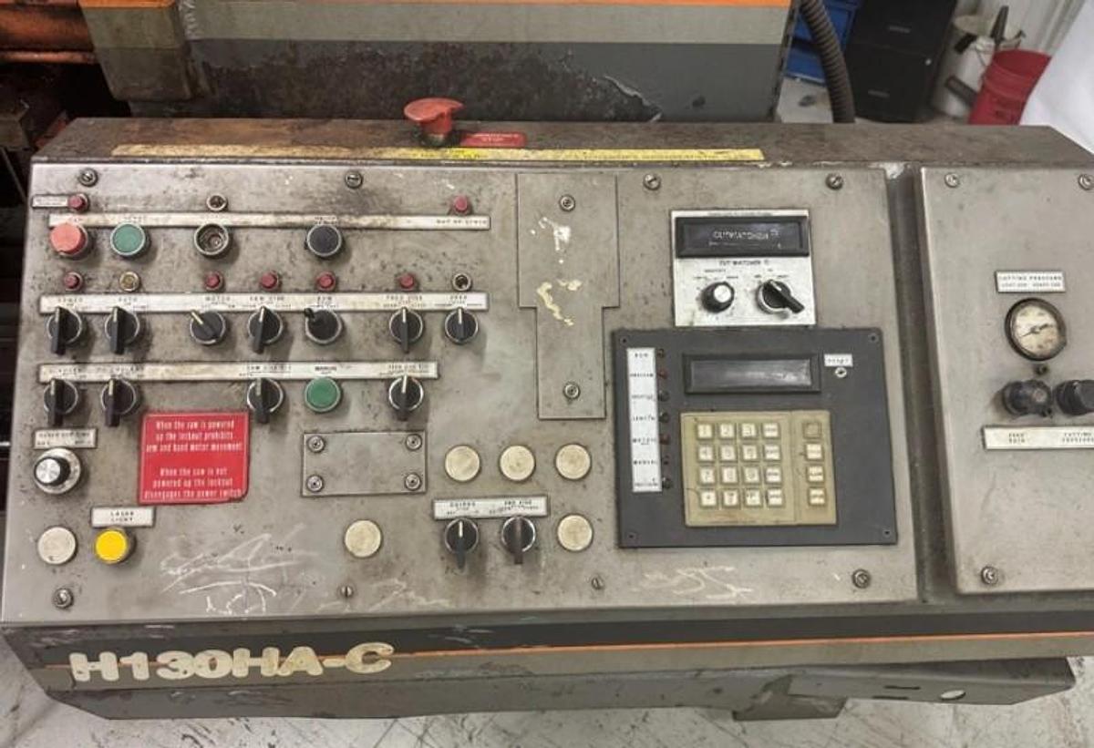 Used 2008 HEM H130HA-C CNC Horizoontal Band Saw