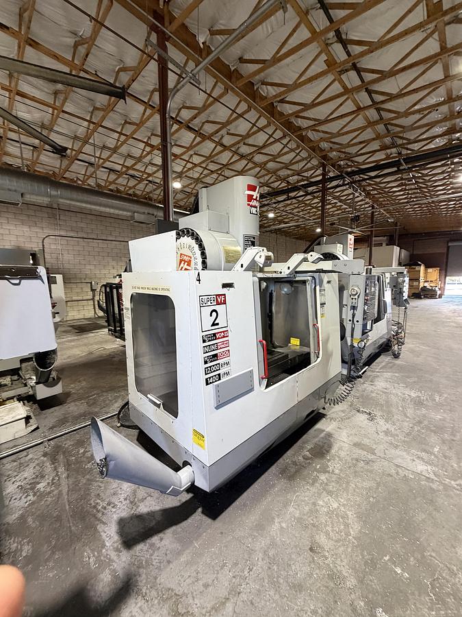 Used 2003 HAAS VF-2 4-Axis CNC Vertical Machining Center