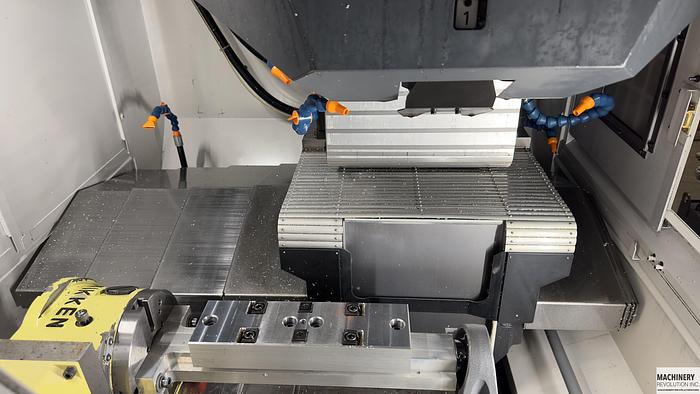 Used 2015 Brother Speedio R 450 X1 4-Axis Vertical Machining Center with Pallet Changer / TSC / Probing / Rotary Table