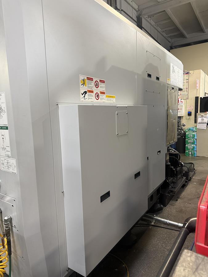 Used 2021 DOOSAN DVF 6500 5-Axis CNC Vertical Machining Center Only 1,446 Run Time Hours