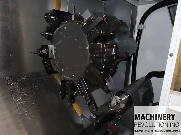 Used 2021 HAAS ST-20Y CNC Lathe with Sub Spindle / Live Tooling / Y-Axis / Tool PreSetter CNC Turning Center ***282 Hours***