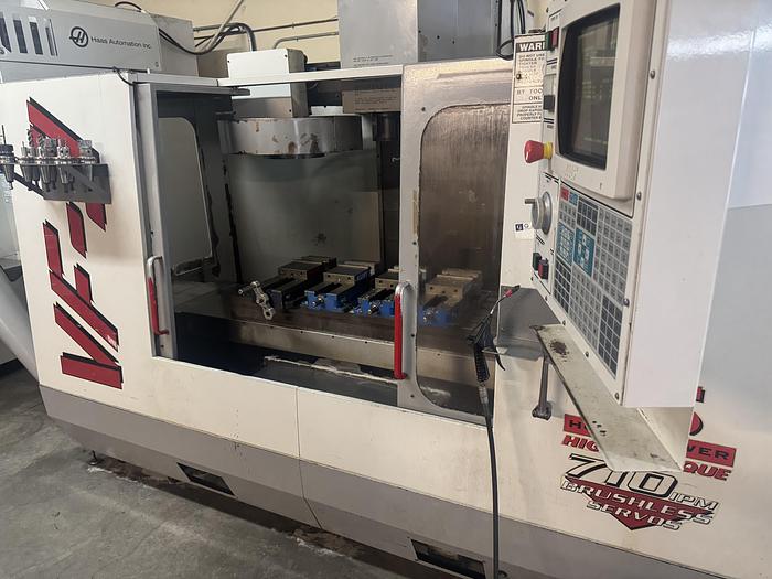 Used 1997 HAAS VF-3 4-Axis CNC Vertical Machining Center