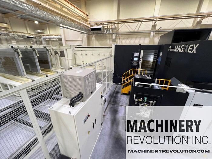 Used 2016 Makino MAG3EX 5-Axis CNC Horizontal Machining Center with Pallet Pool