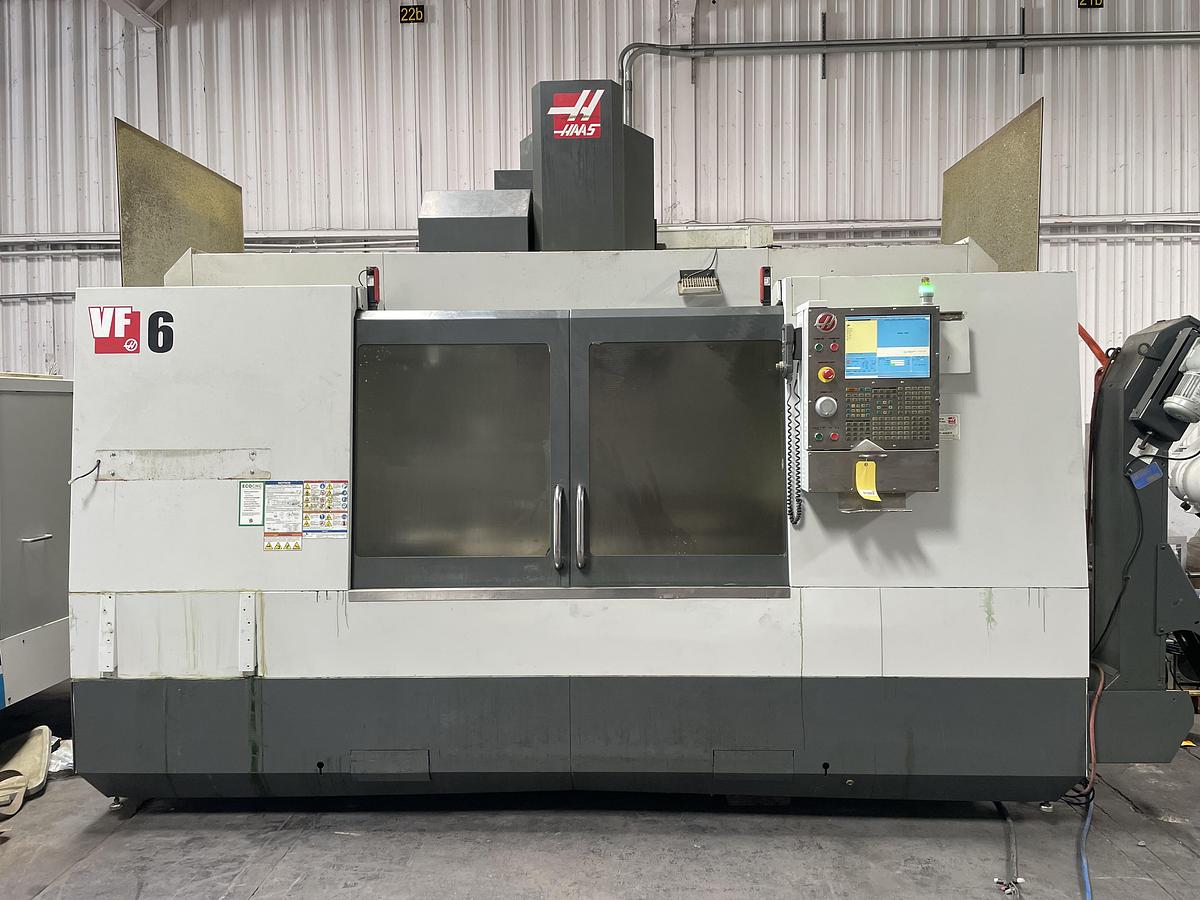 Used 2011 HAAS VF-6 10,000 RPM 4-Axis CNC Vertical Machining Center