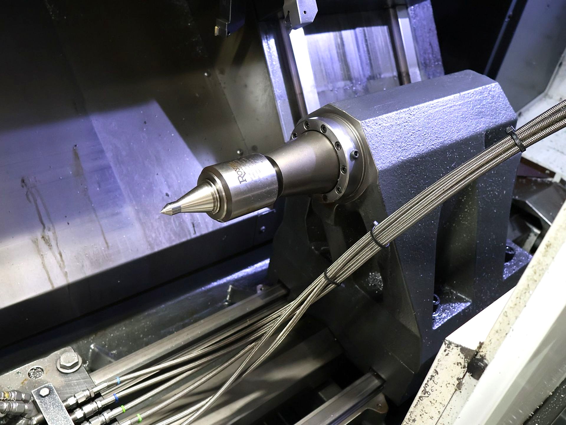 Used 2020 HAAS ST-30 CNC Lathe Steady Rest Tool Presetter and Tailstock