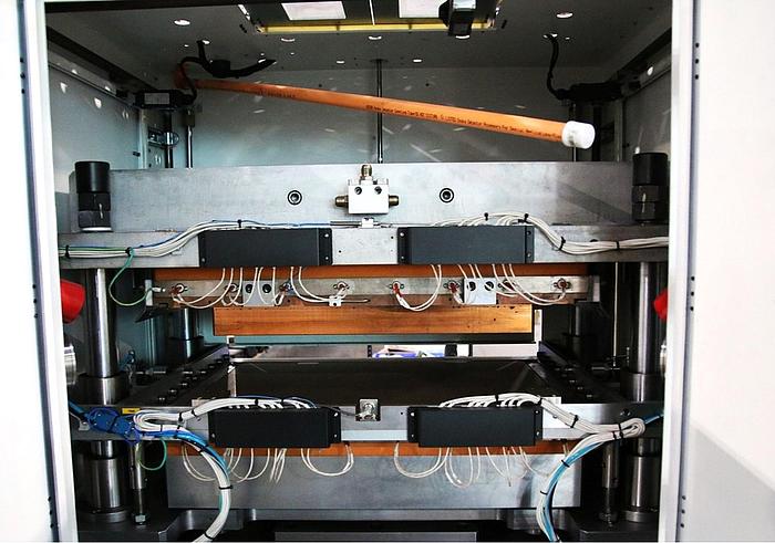 Used Suzhou Lingou Automation Heat Press Machine