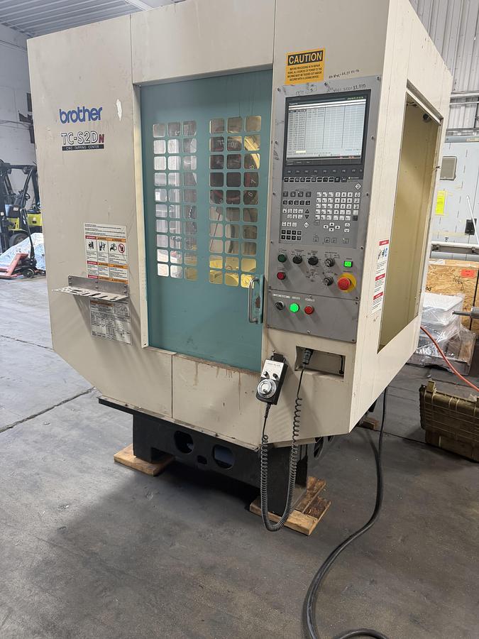 Used 2012 Brother TC-S2DN 5-Axis Nikken Trunnion Table CNC Tapping Center