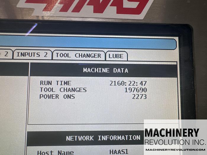 Used 2013 HAAS VF-3SS 12,000 RPM CNC Vertical Machining Center with Pallet Changer / WIPS / 1,000PSI TSC