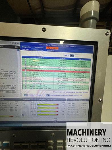 Used 2018 HAAS VF-1 4-Axis CNC Vertical Machining Center with  WIPS / TSC ***Low Hours***