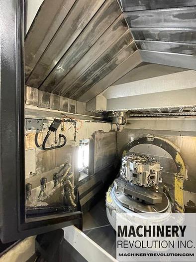 Used 2012 Mori Seiki NMV 5000 DCG 5-Axis CNC Vertical Machining Center with 8 Pallet Pool / C-Axis Turning / 181 Tools / TSC