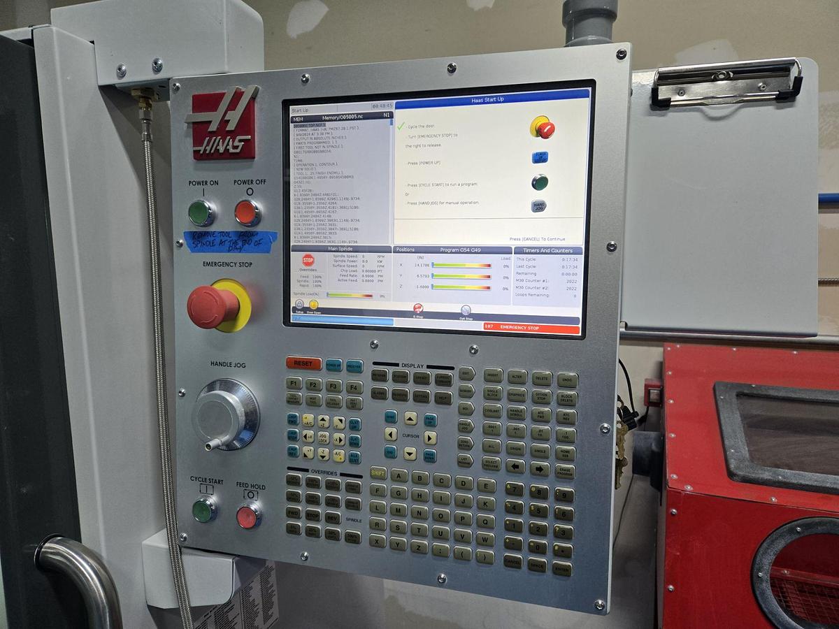 Used 2019 HAAS TM-1P 10,000 RPM Vertical Machining Center ***Low Hours***