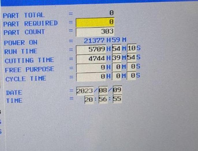Used 2019 DOOSAN NHP 4000 CNC 4-Axis / 12 Pallet / 275 Tool / 15,000RPM Horizontal Machining Center