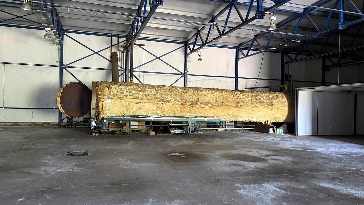 Used 2002 HURST Autoclave 62'Long x 80" Diameter