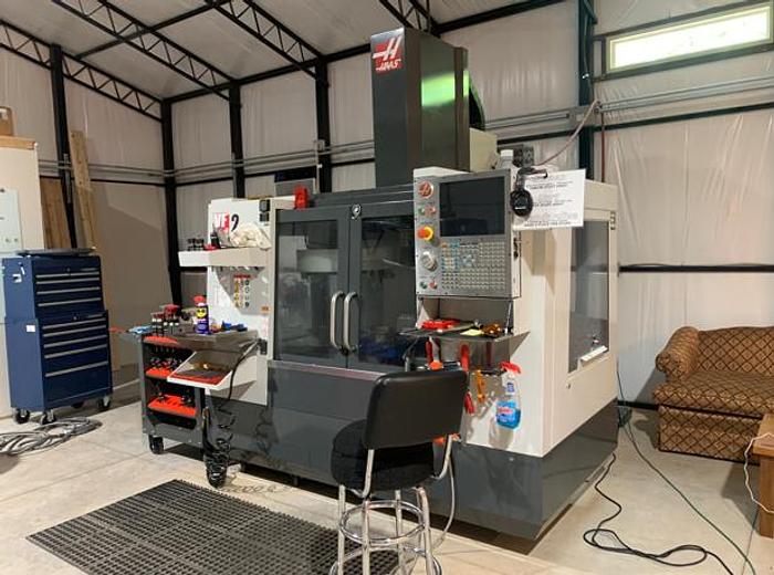 Used 2017 HAAS VF-2 4-Axis CNC Vertical Machining Center
