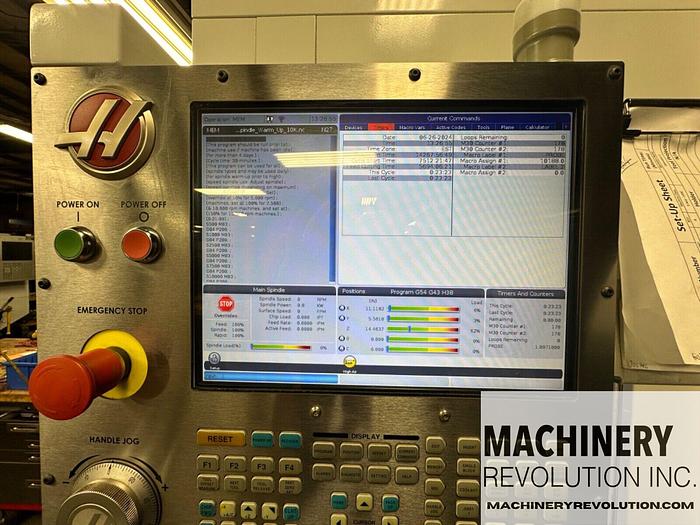 Used 2016 HAAS UMC-750 5-Axis 12,000 rpm CNC Vertical Machining Center ***Low Hours ***