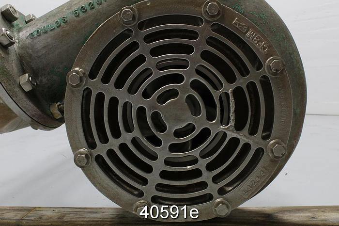 Used Goulds 3171 Vertical Sump Pump, 6x8x13, Stainless Steel #40591
