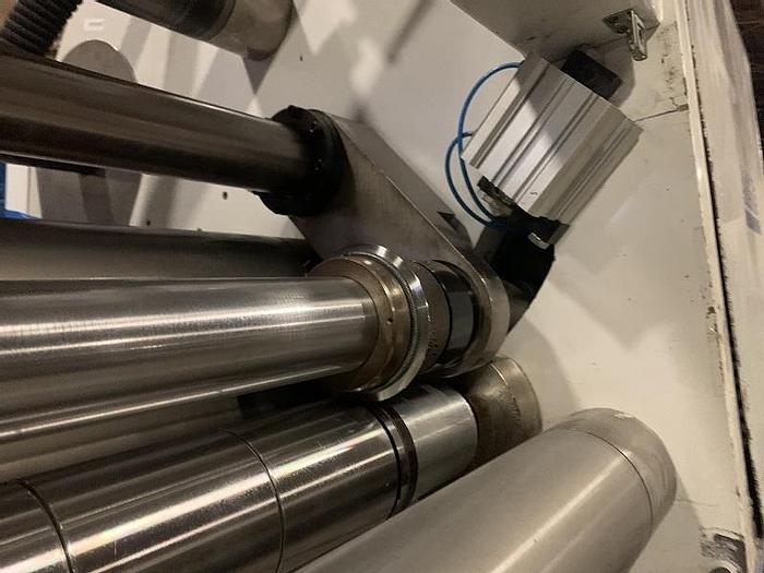 Used 62" ASHE DUPLEX CANTILEVERED SLITTER REWINDER