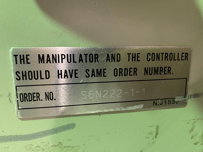 Used YASKAWA MOTOMAN UP350N 6 AXIS CNC ROBOT WITH NX100 CONTROL