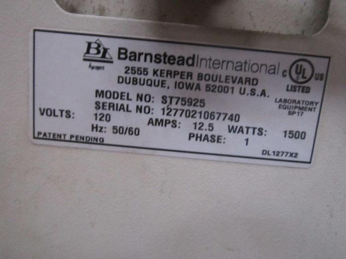 Used Autoclave, 12" x 18", Barnstead, S/st, #S739410