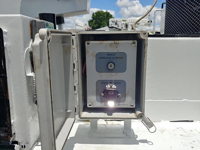 Used 2007 International 7400 Altec LP108 Cable Puller Truck