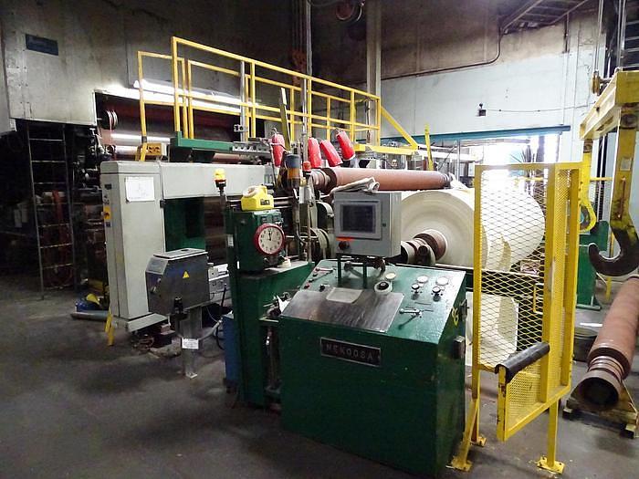 Used 105” (98” TRIM) BELOIT FOURDRINIER PAPER MACHINE 1,050 FPM REF (PM #1)