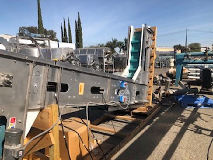 Used Key Vertical Rubber Belt Elevator