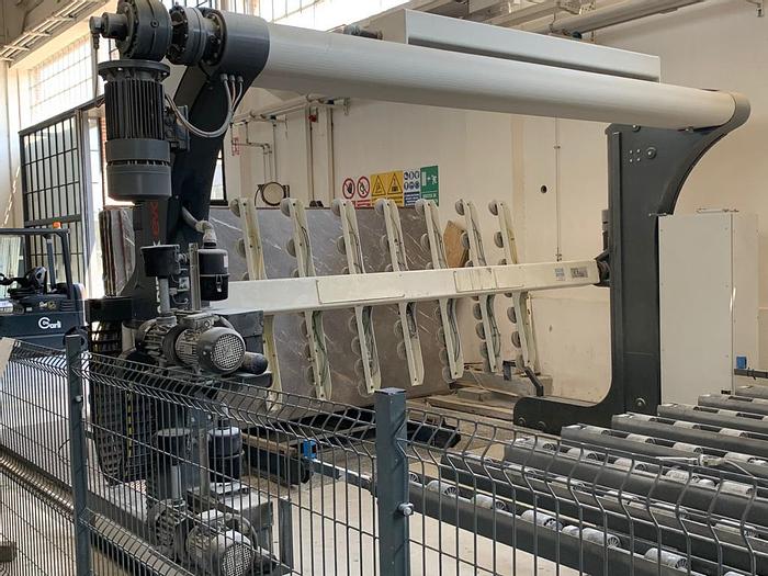 Gebraucht 2015 SIMEC Harz Beschichtungs Anlage 30-50 / Marble resin line 30-50