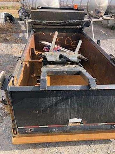 Used 14' Kybato AR-500 Gravel Box & Hoist