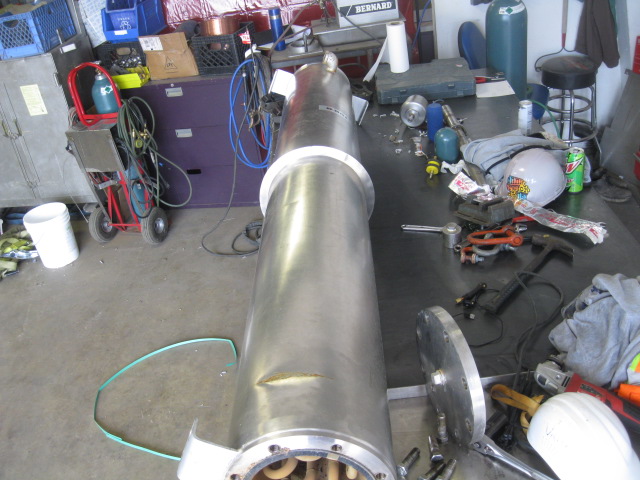 Refurbished 12 SQ FT SHELL AND TUBE HEAT EXCHANGER