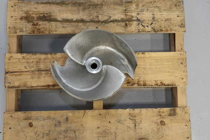 Used Goulds 3175 8x10x14 2-Vane Impeller #44302