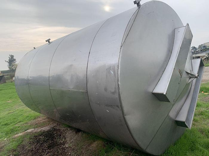 Used Tank, 5,000 Gallon, 316 Stainless Steel,  7'11" x 14', CT/SB, #S744297