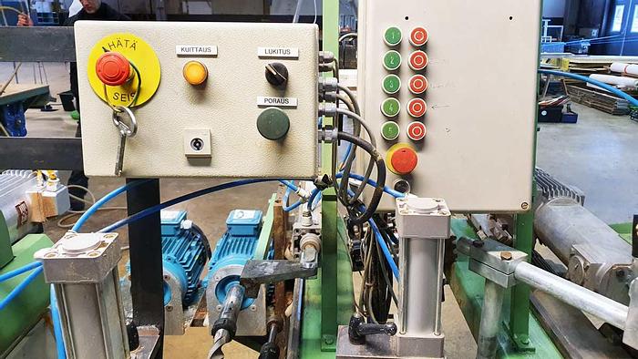 Used KRÜSI Log House Production Line Type CM 40