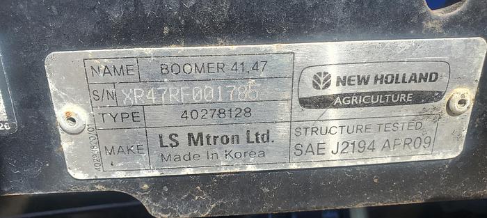 Used 2016 New Holland Boomer 47