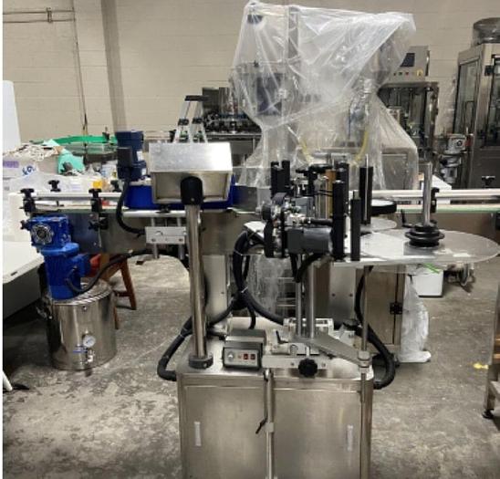 Used Filling Line, Bottles, Filler, ROPP Capper, Labeler #A743527
