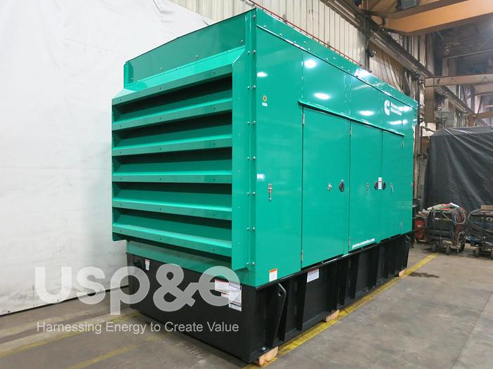 Used 0.50 MW 2021 New Cummins QSX15-G9 NR2 Diesel Generator Set