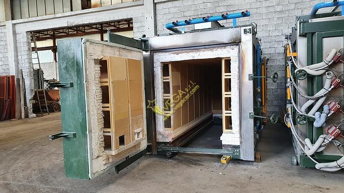Used Muffled Gas turbo Kiln Moretti mod. FTR4M