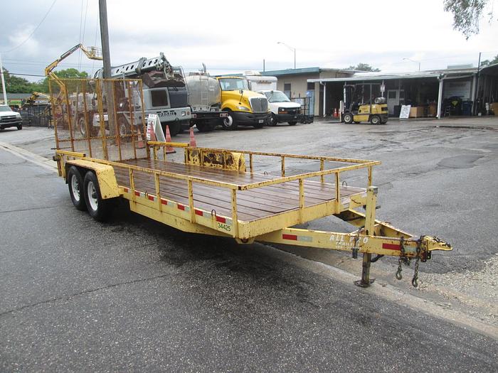 Used 2009 Imperial 7'x20' Equipment Trailer